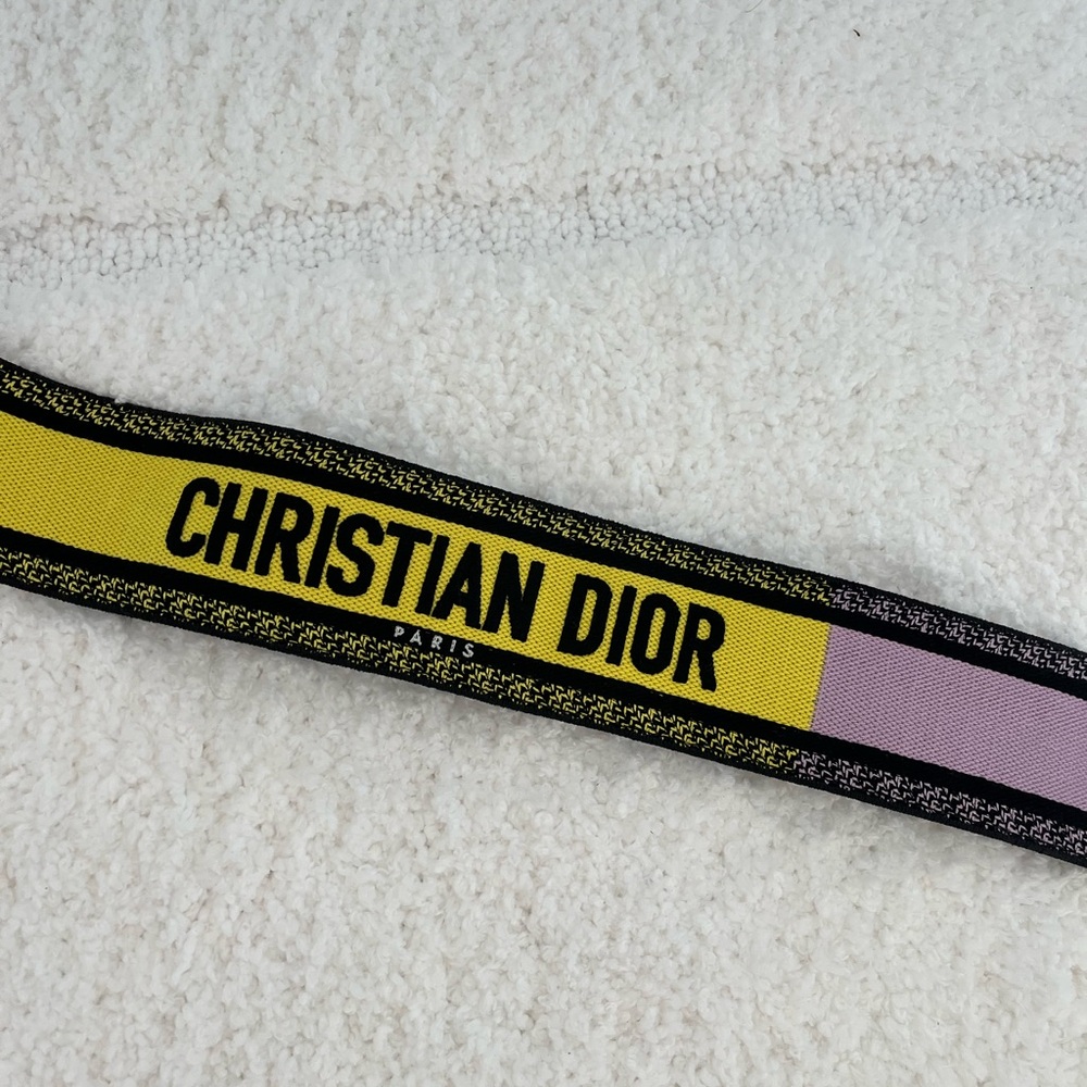 DIOR bag strap